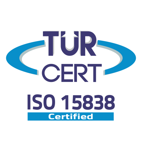 ISO 15838 logó